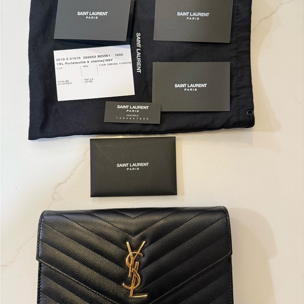 Saint Laurent Wallet on chain
